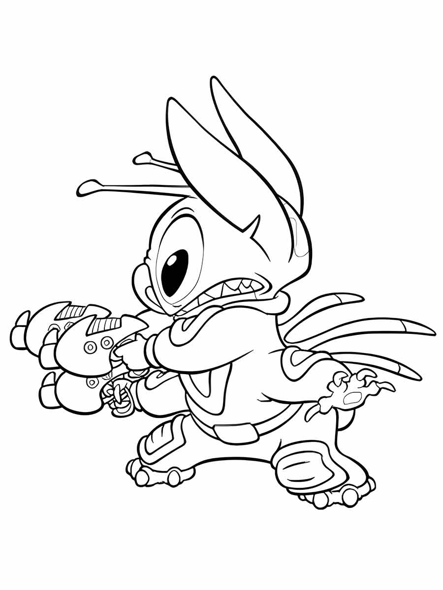 desenho lilo stitch para colorir 50