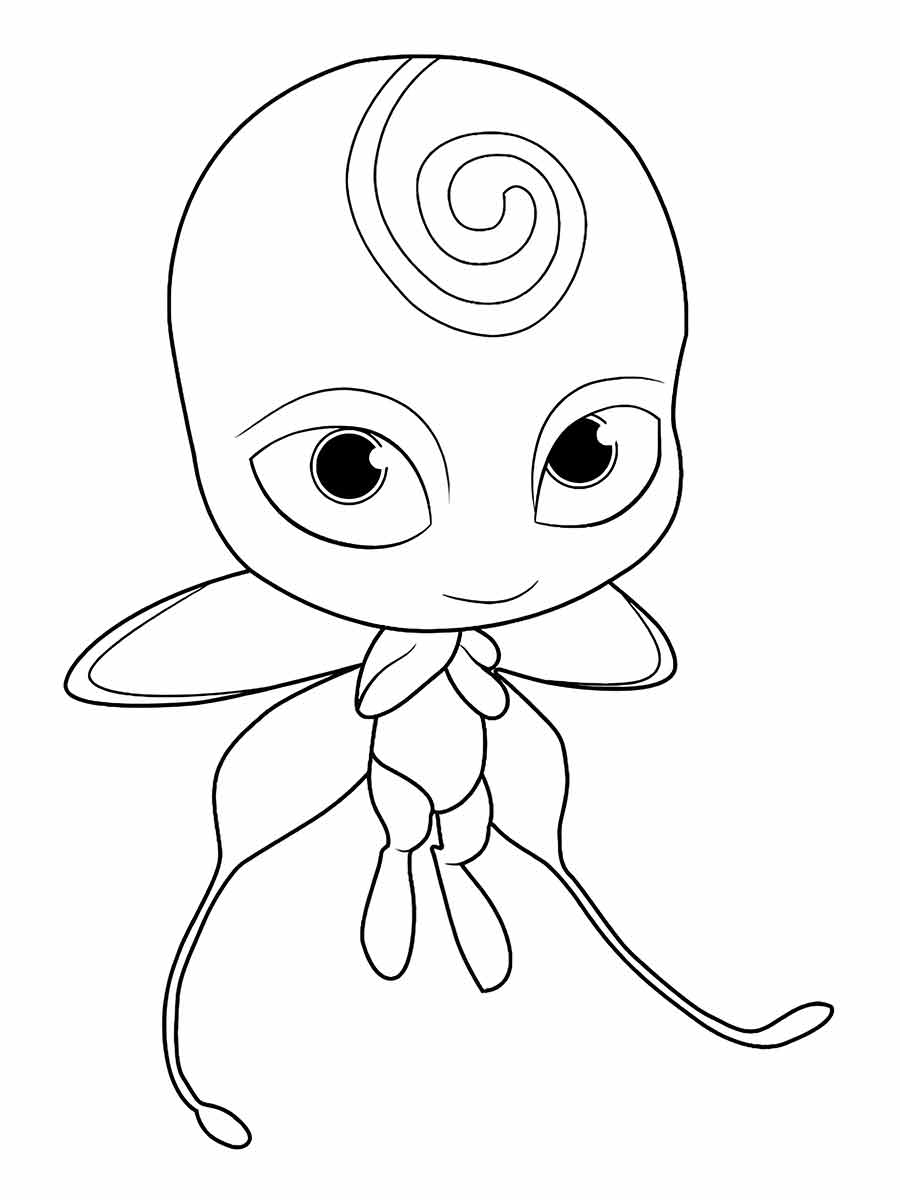 desenho mascote da ladybug para colorir 2