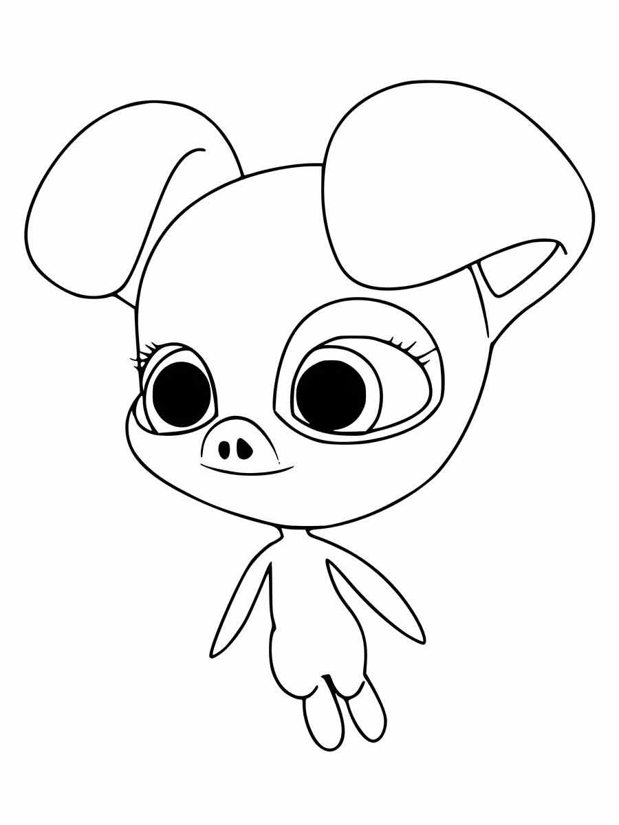 desenho mascote da ladybug para colorir 3