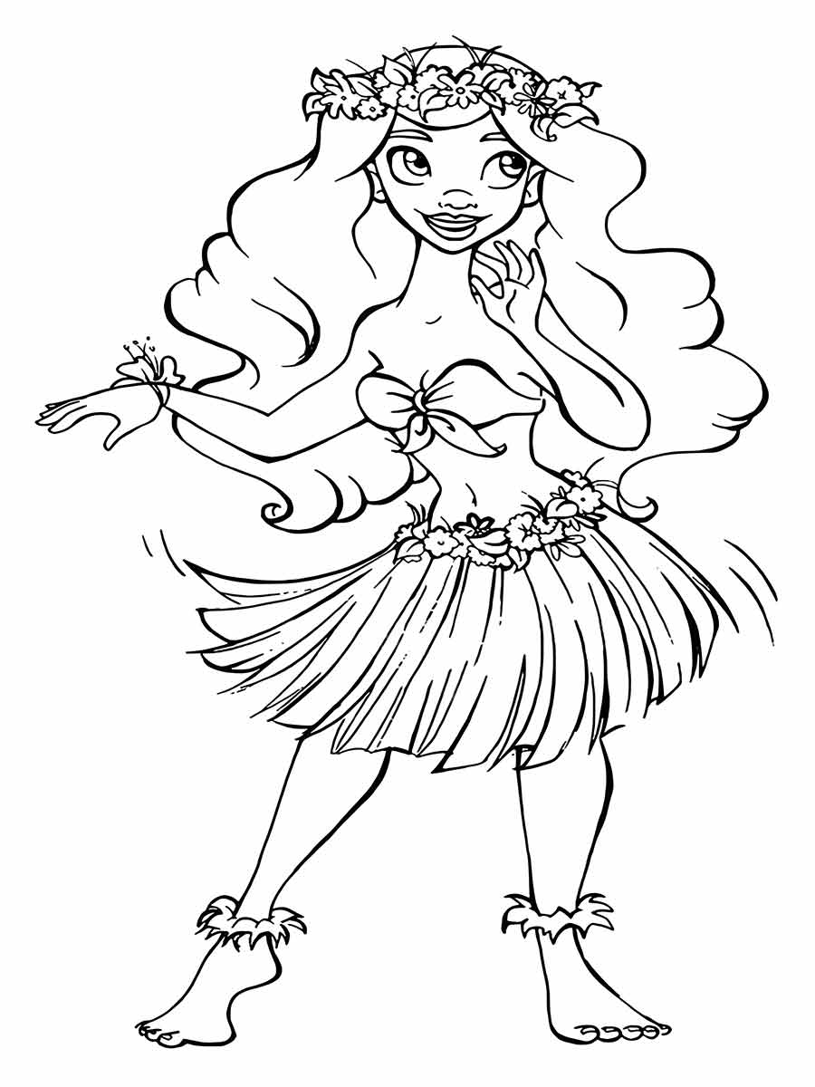 desenho moana para colorir 33