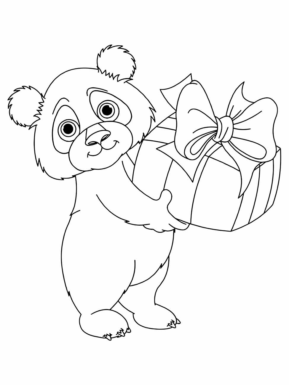 desenho panda para colorir 23