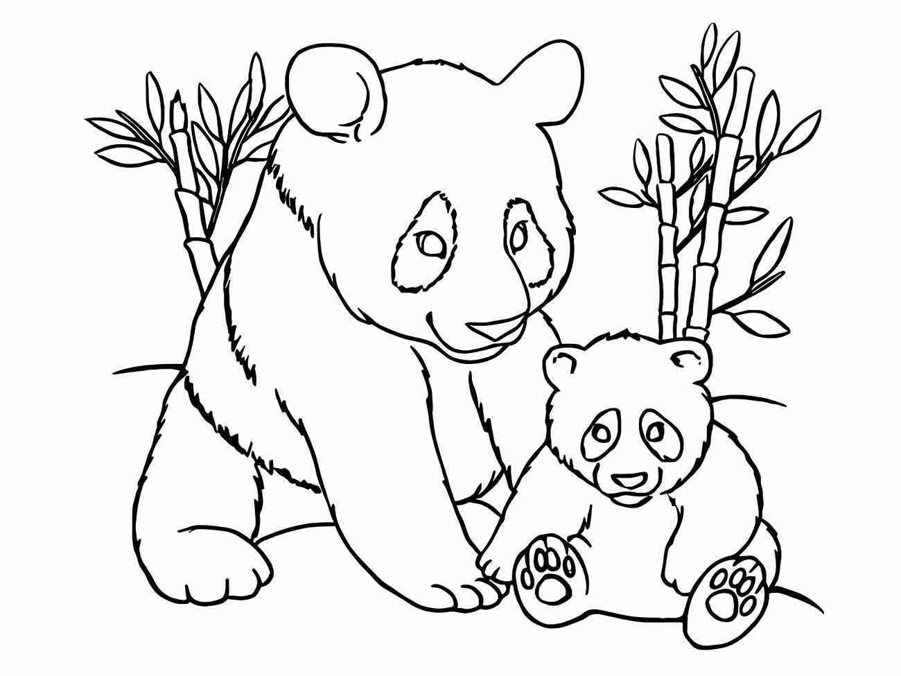 desenho pandas para colorir 47