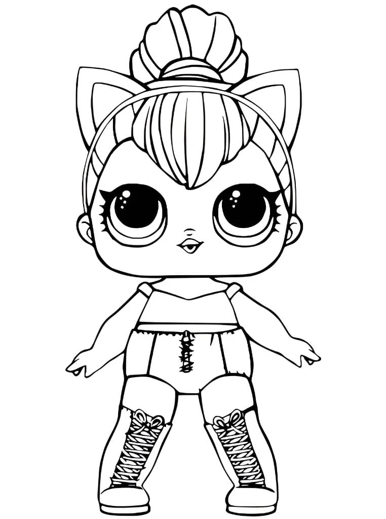 desenho para colorir kitty queen