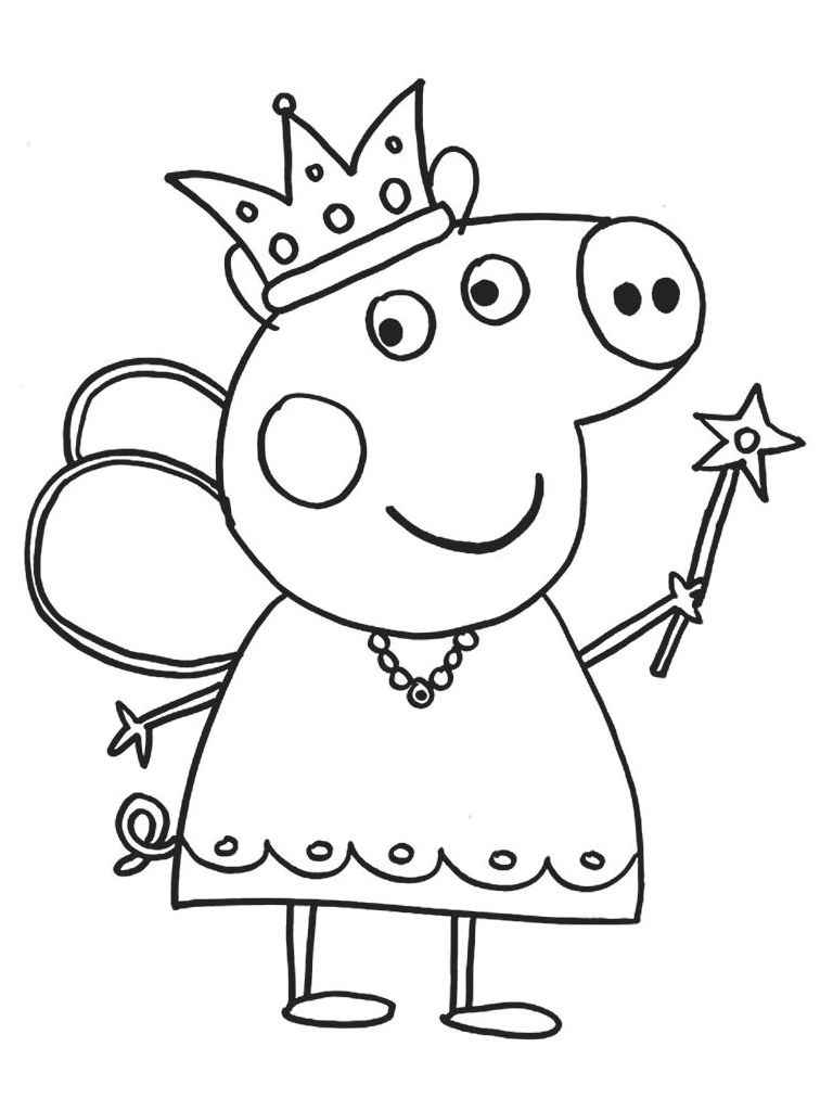 desenho para pintar da peppa pig 51