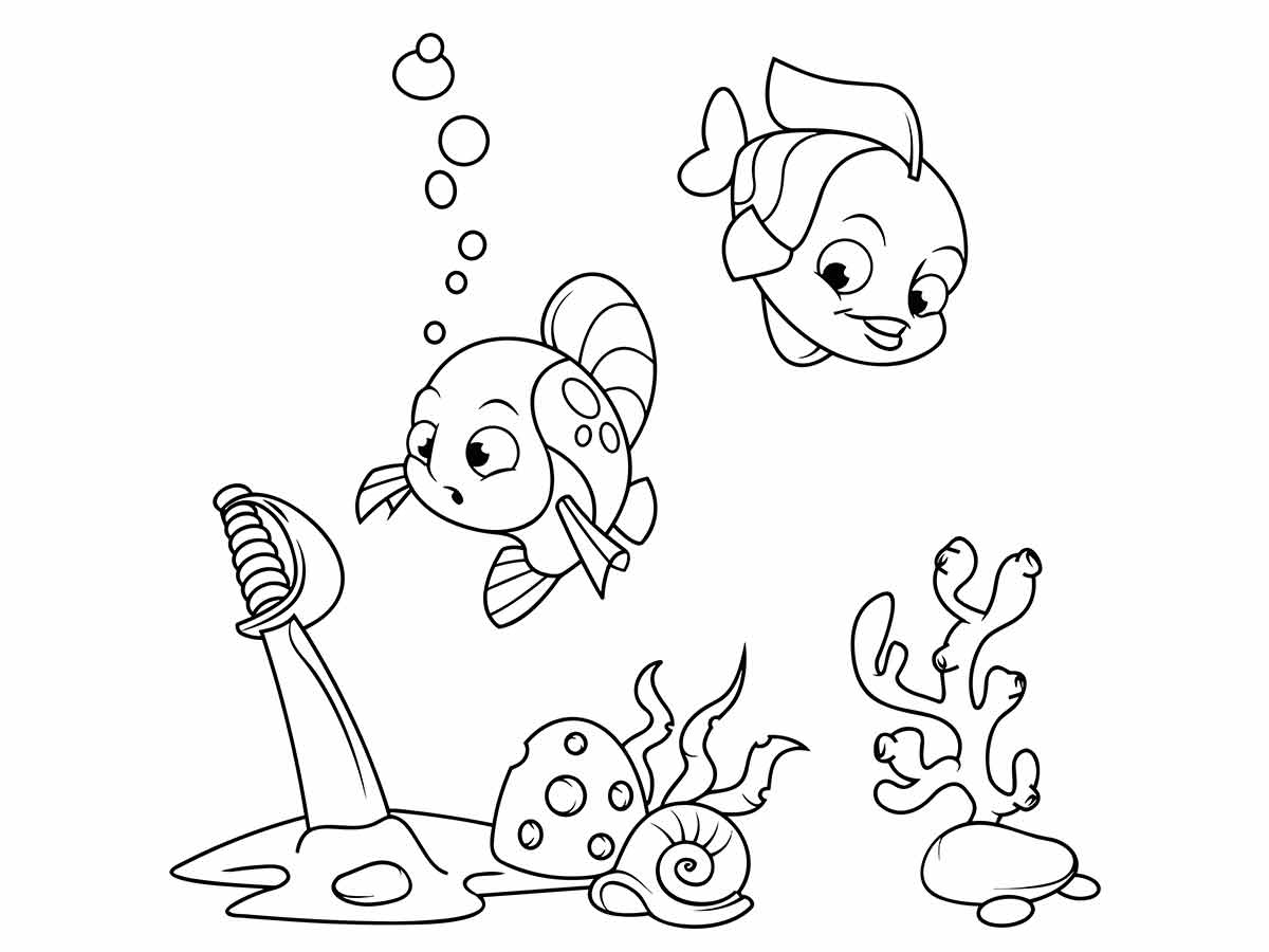 desenhos de peixes para colorir 41