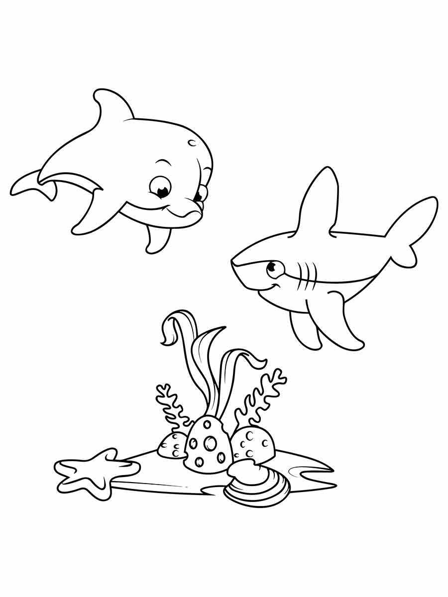 desenhos de peixes para colorir 49