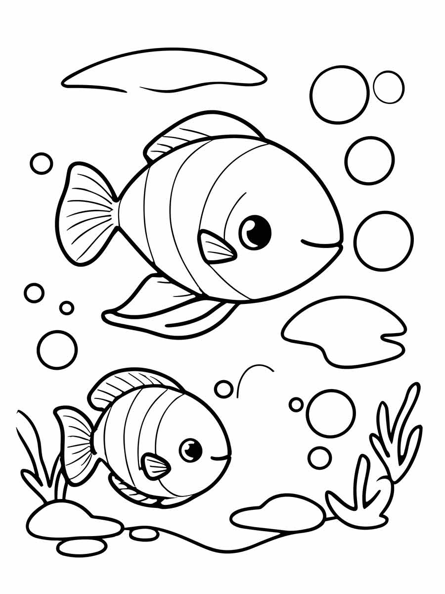 desenhos de peixes para colorir 53