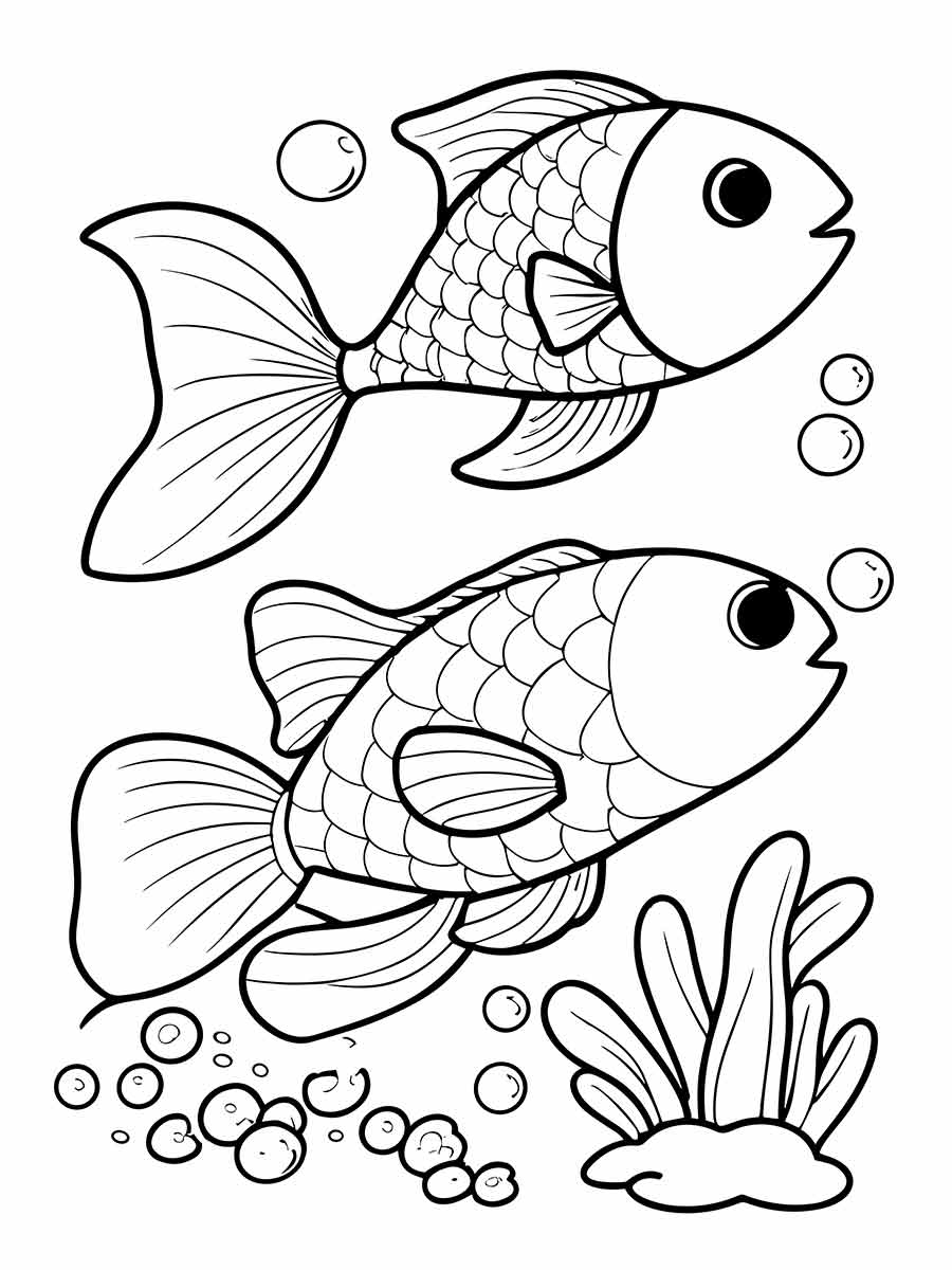 desenhos de peixes para colorir 55