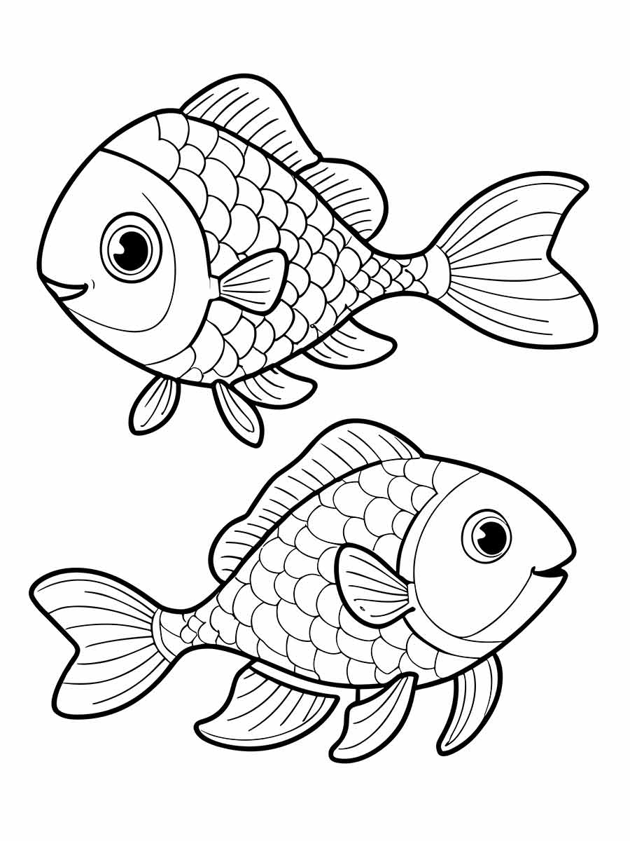 desenhos de peixes para colorir 58