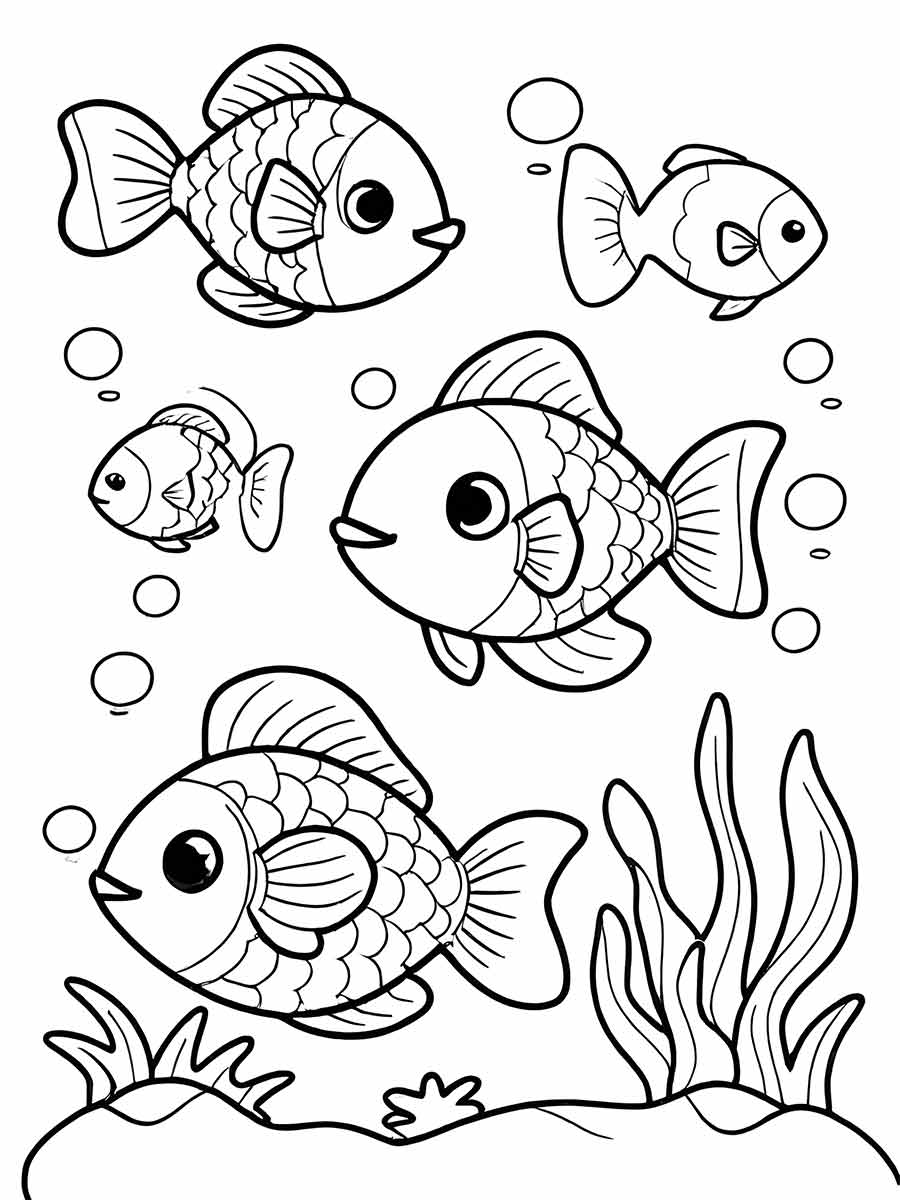 desenhos de peixes para colorir 60