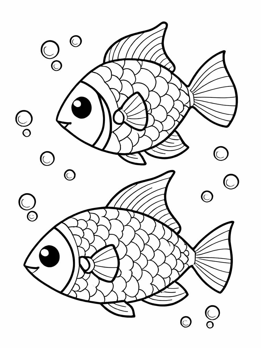 desenhos de peixes para colorir 62