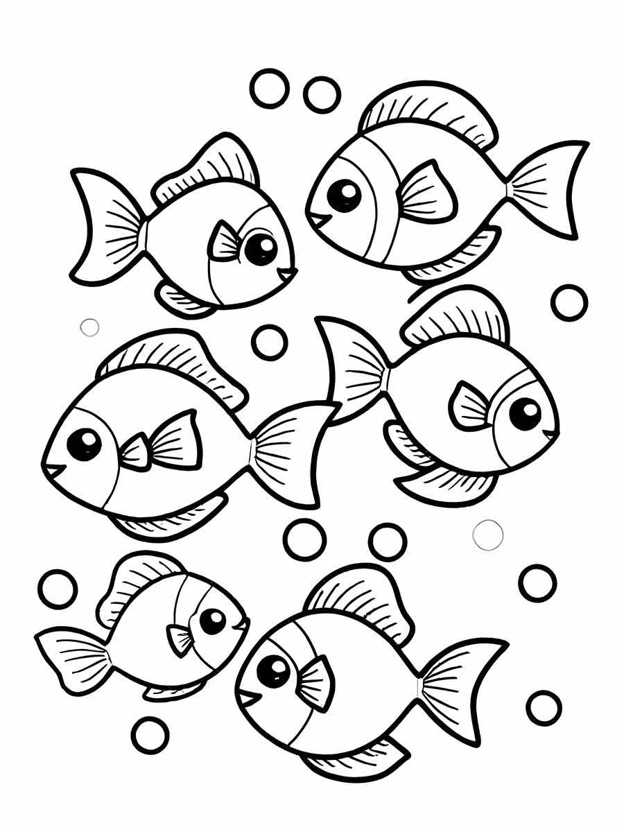 desenhos de peixes para colorir 63