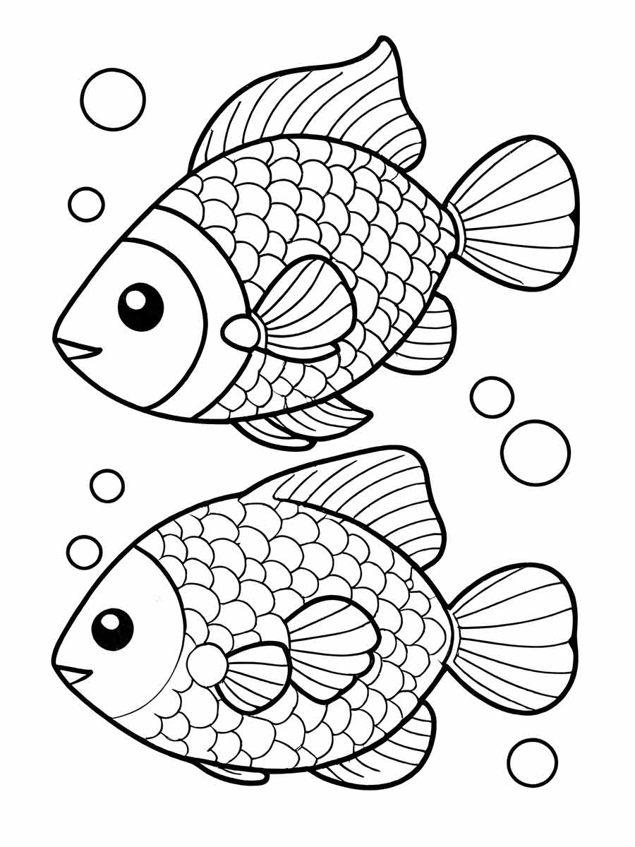 desenhos de peixes para colorir 64