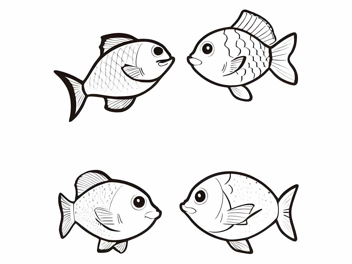 desenhos de peixes para colorir imprimir 4