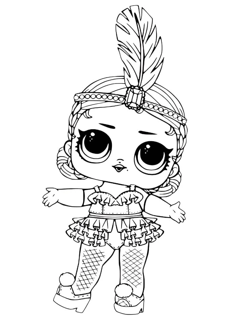 desenhos para colorir lol showbaby glamour