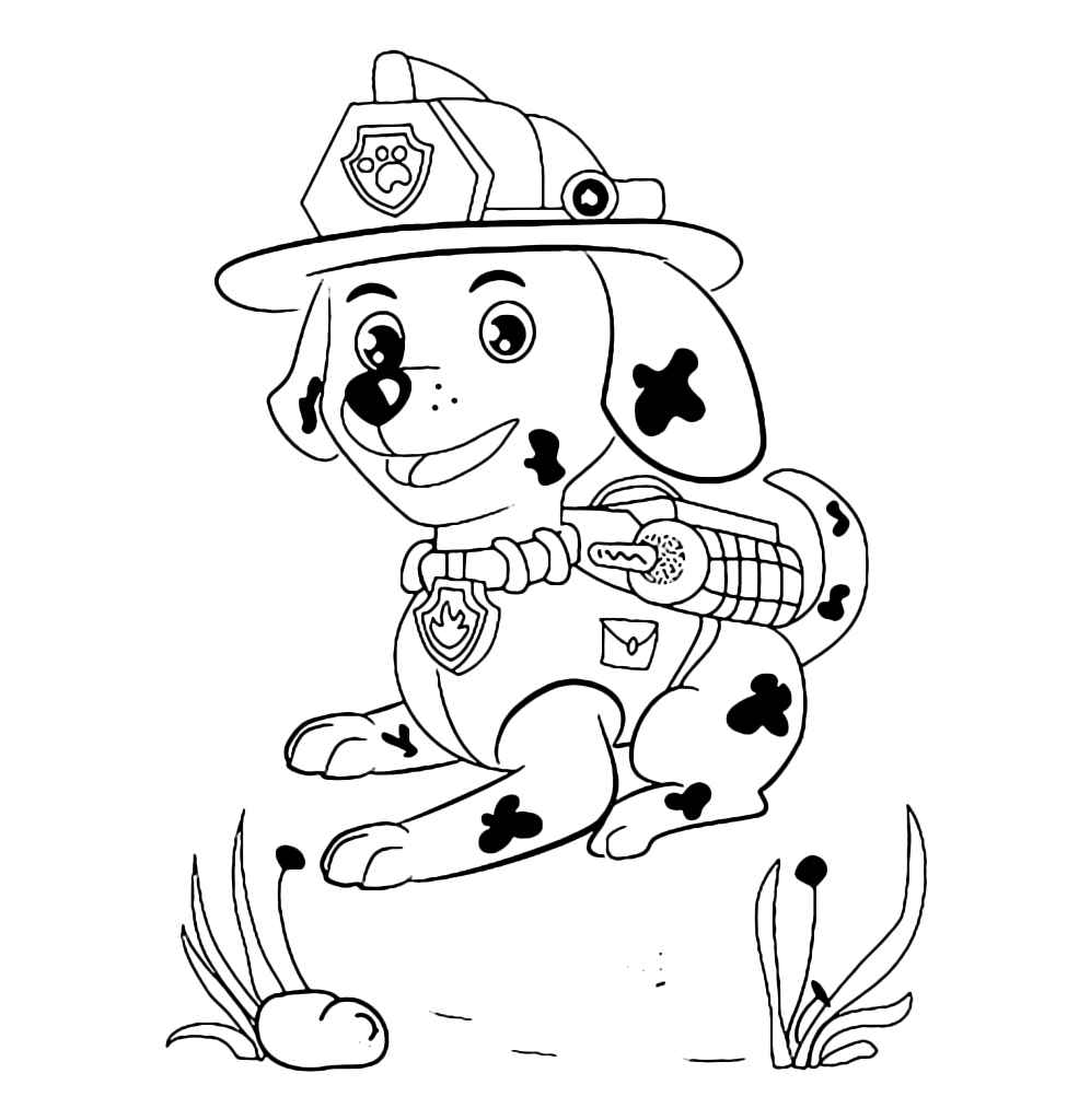 desenhos patrulha canina para colorir 104