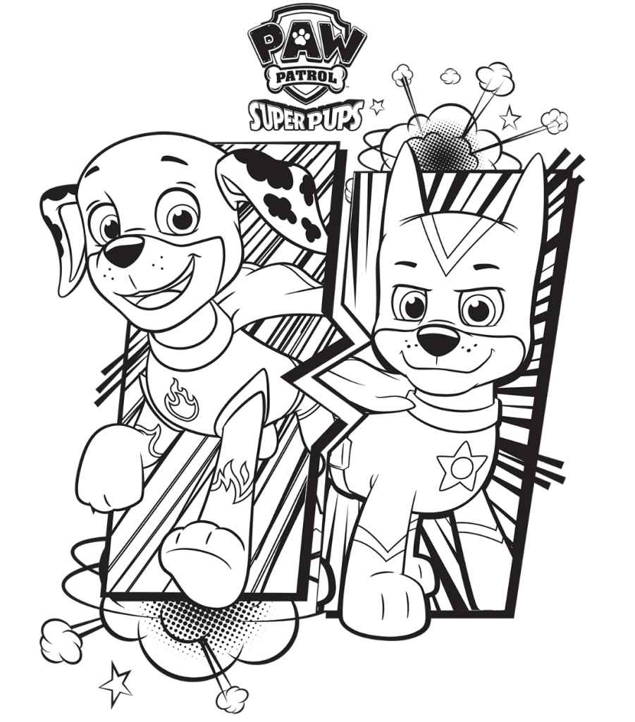 desenhos patrulha canina para colorir 105