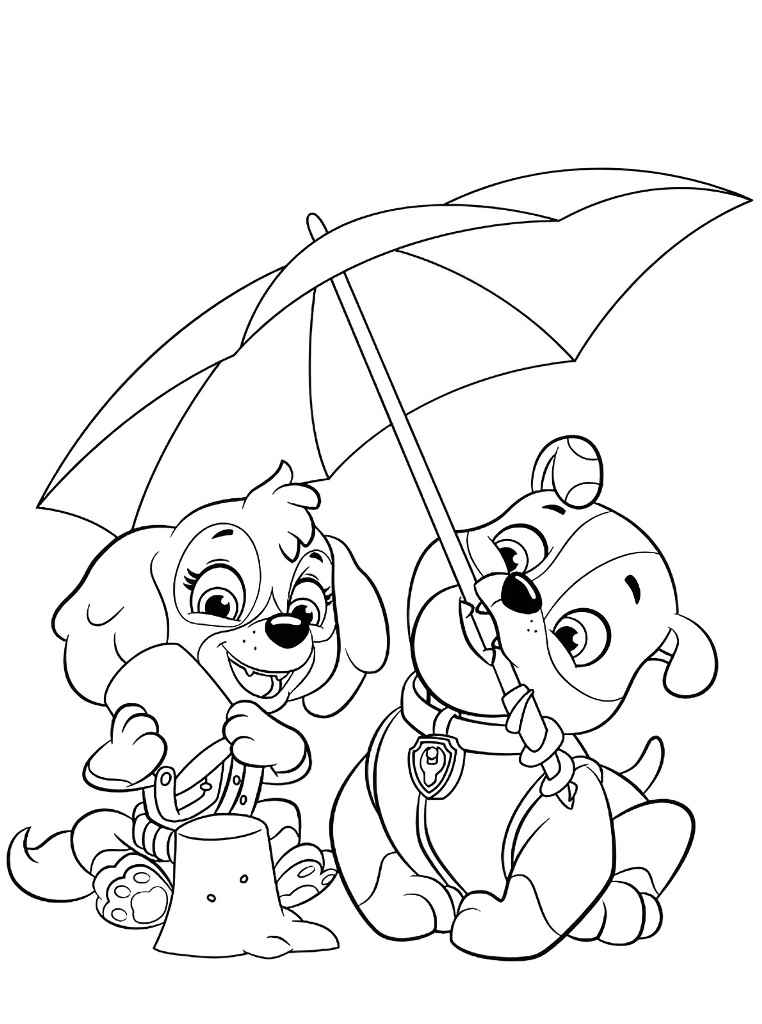 desenhos patrulha canina para colorir 94