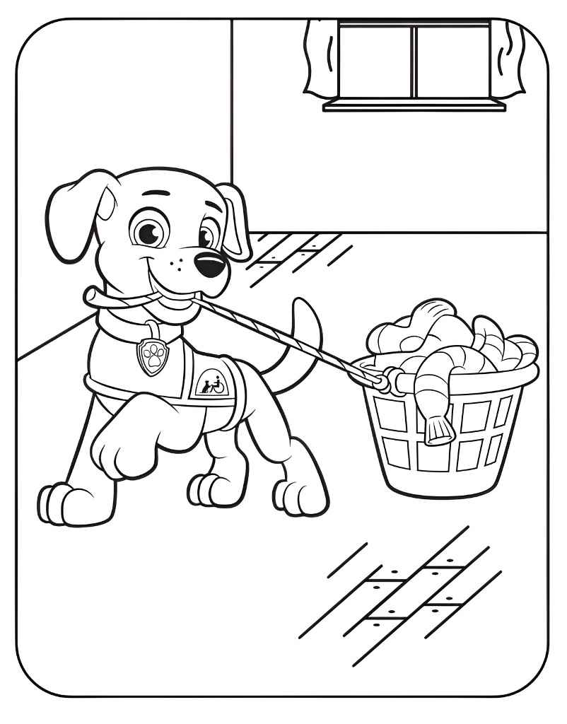 desenhos patrulha canina para colorir 96