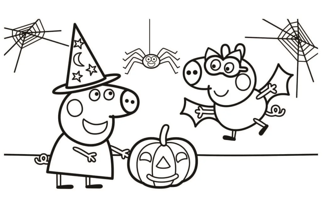 hallowen para colorir peppa pig.jpg