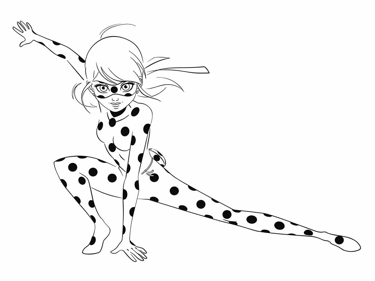 ladybug para colorir 1