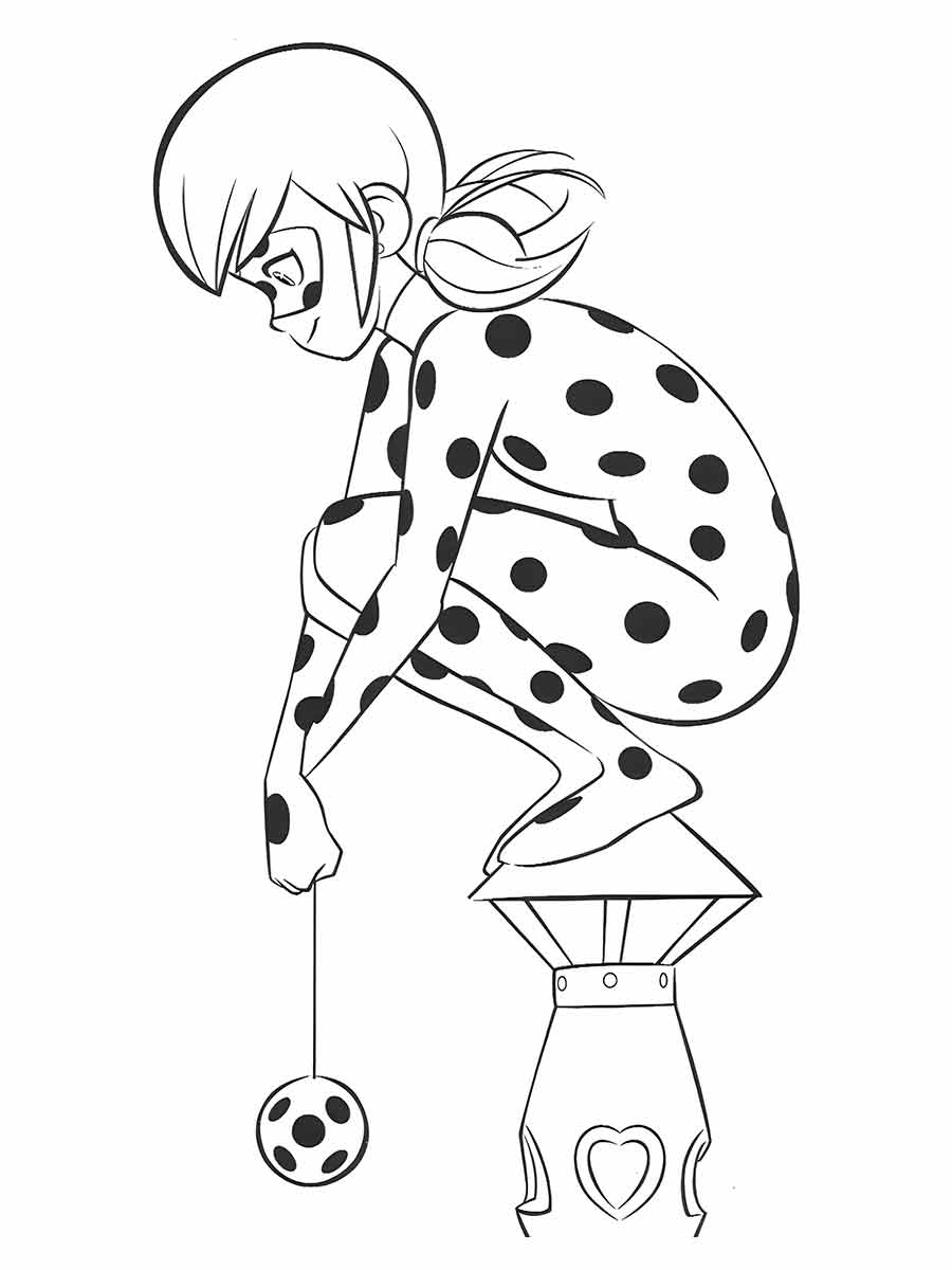 ladybug para colorir 15