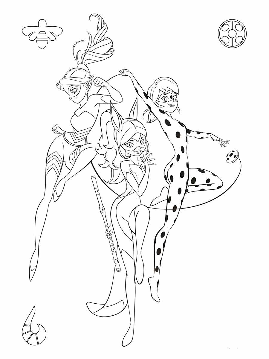 ladybug para colorir 16