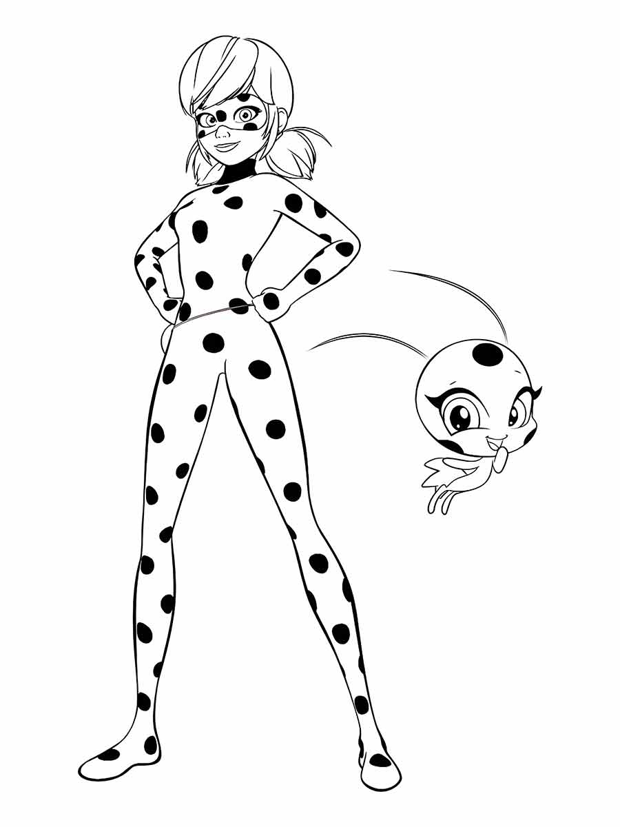 ladybug para colorir 19