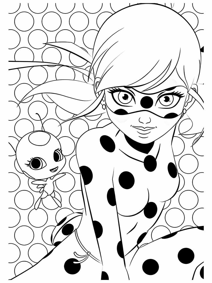 ladybug para colorir 20