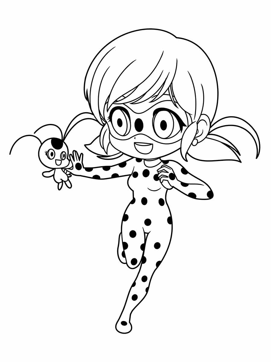 ladybug para colorir 4