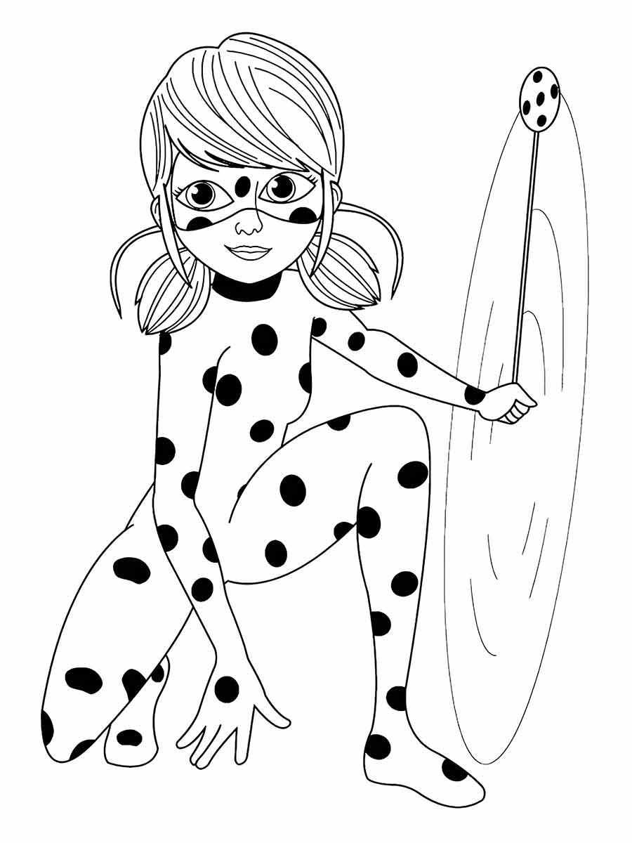 ladybug para colorir e imprimir