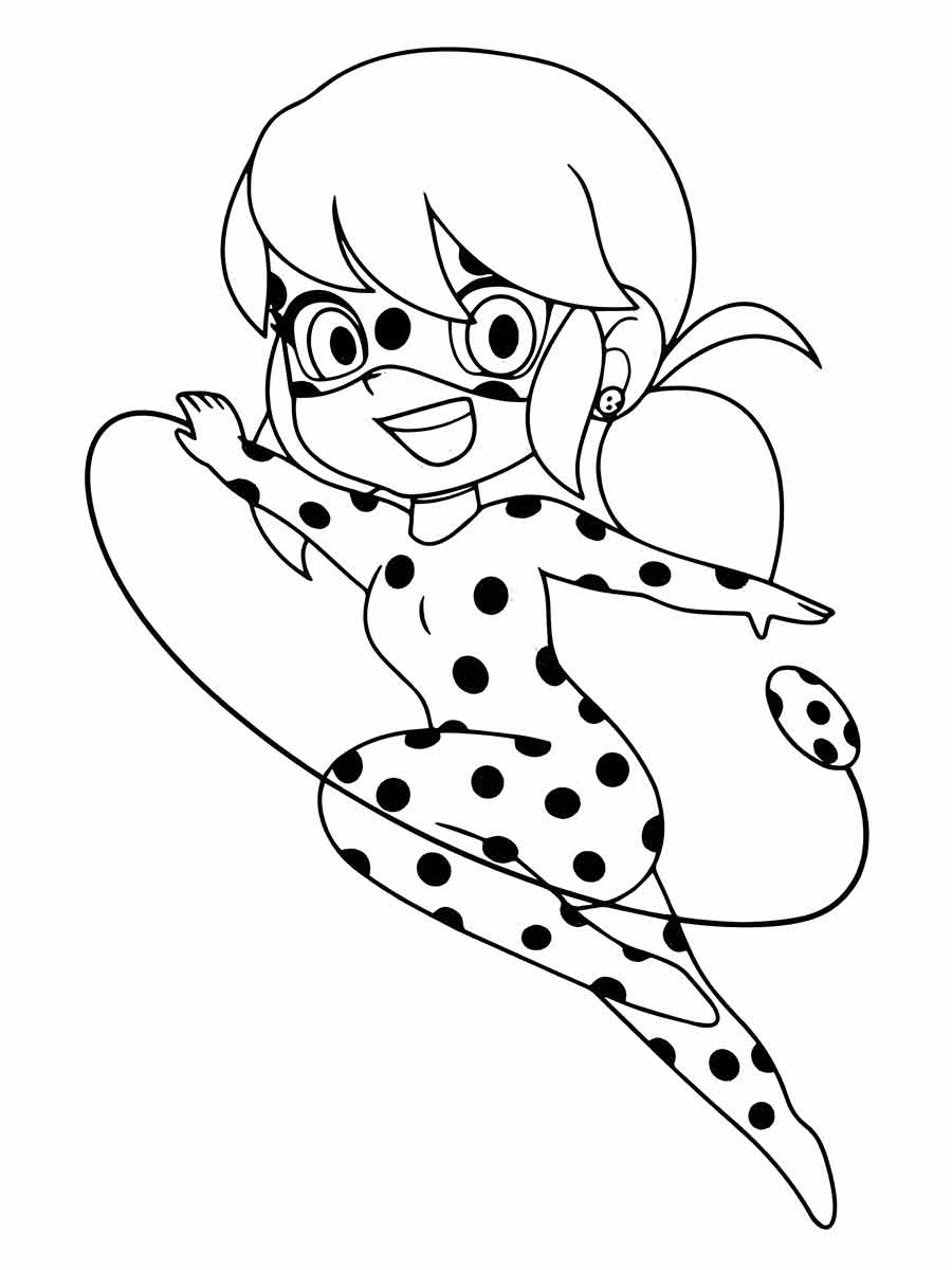 ladybug para colorir