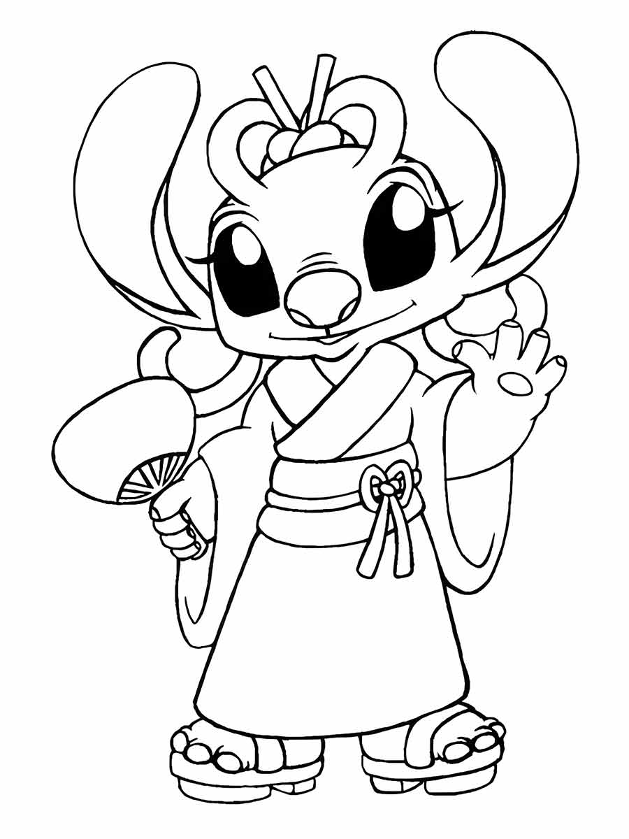 lilo stitch para colorir 18