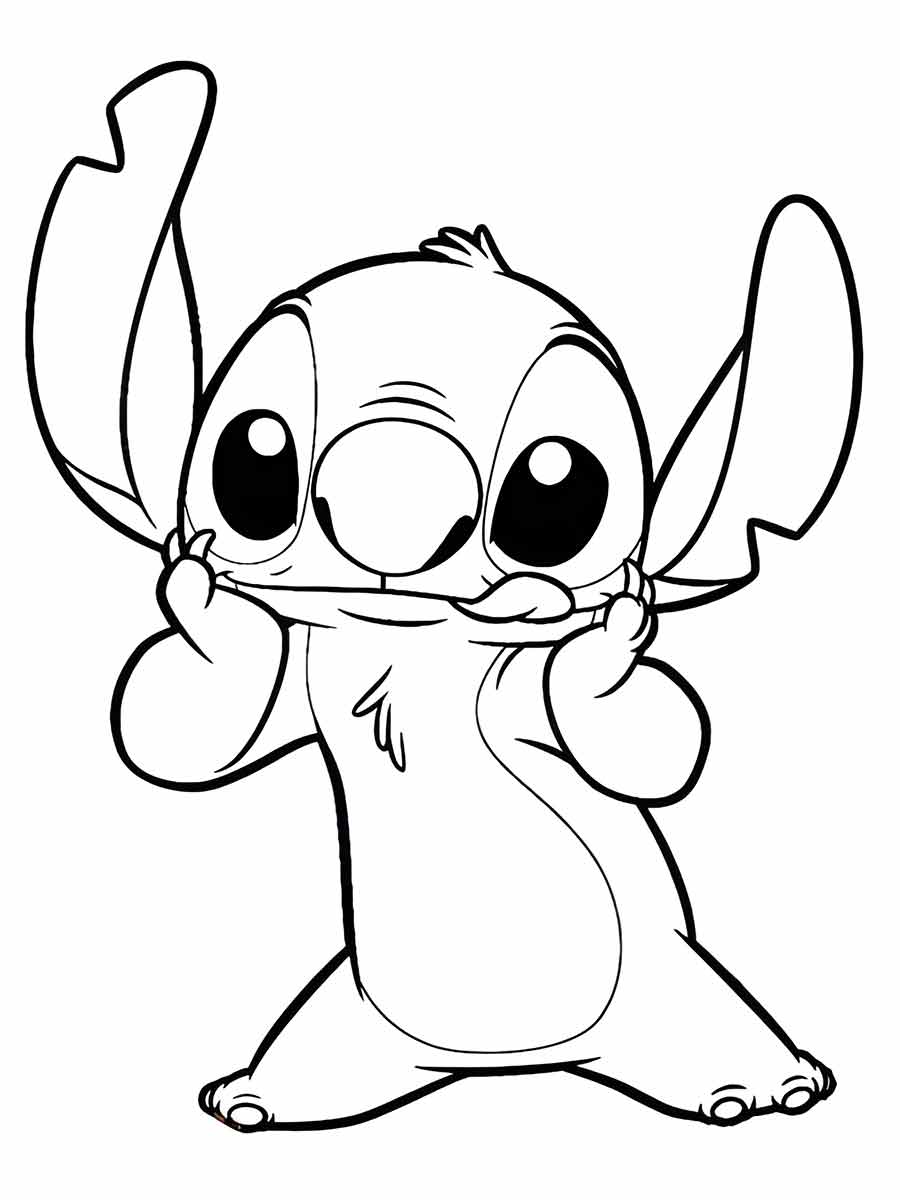 lilo stitch para colorir 24