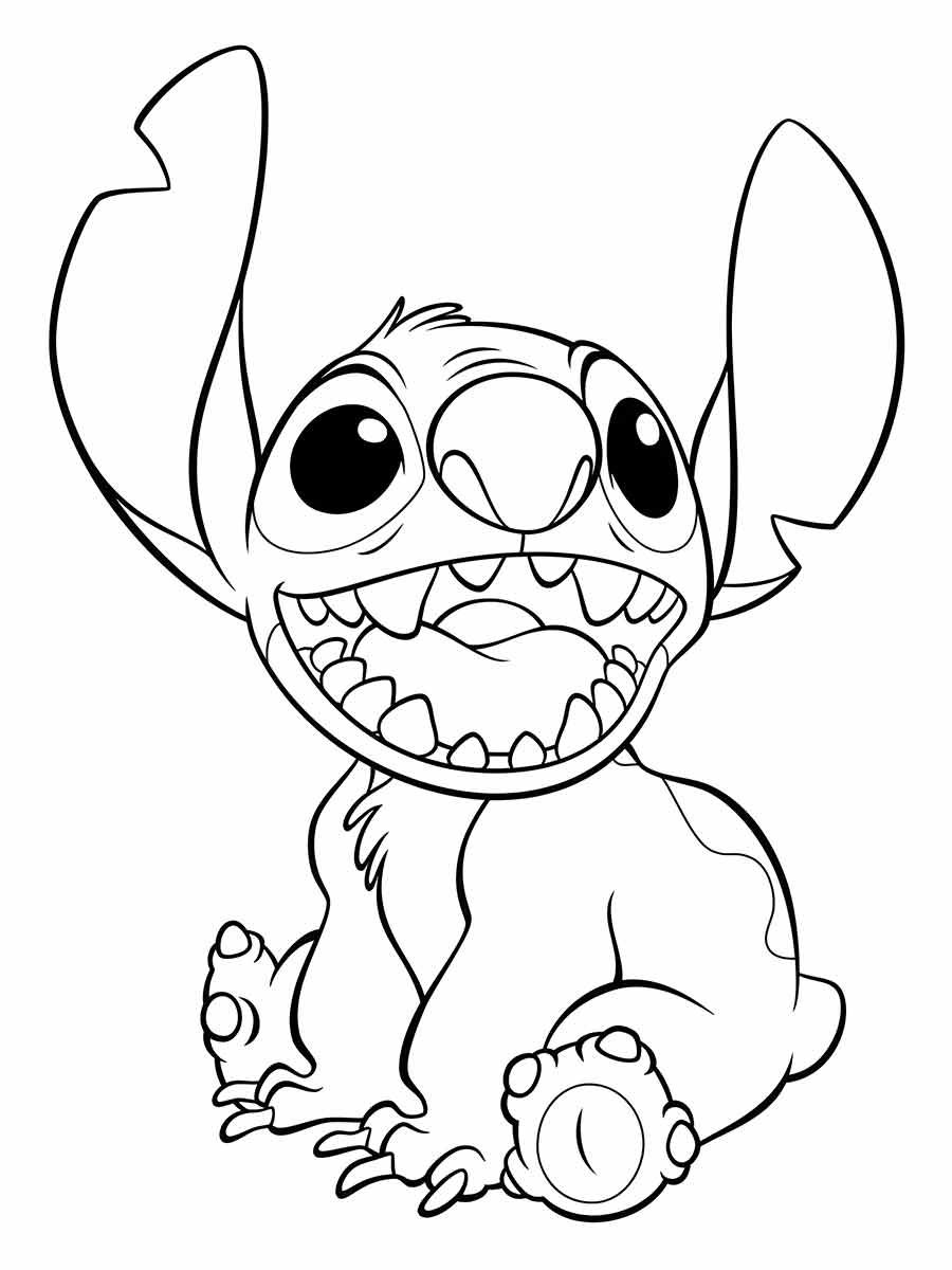 lilo stitch para colorir 25