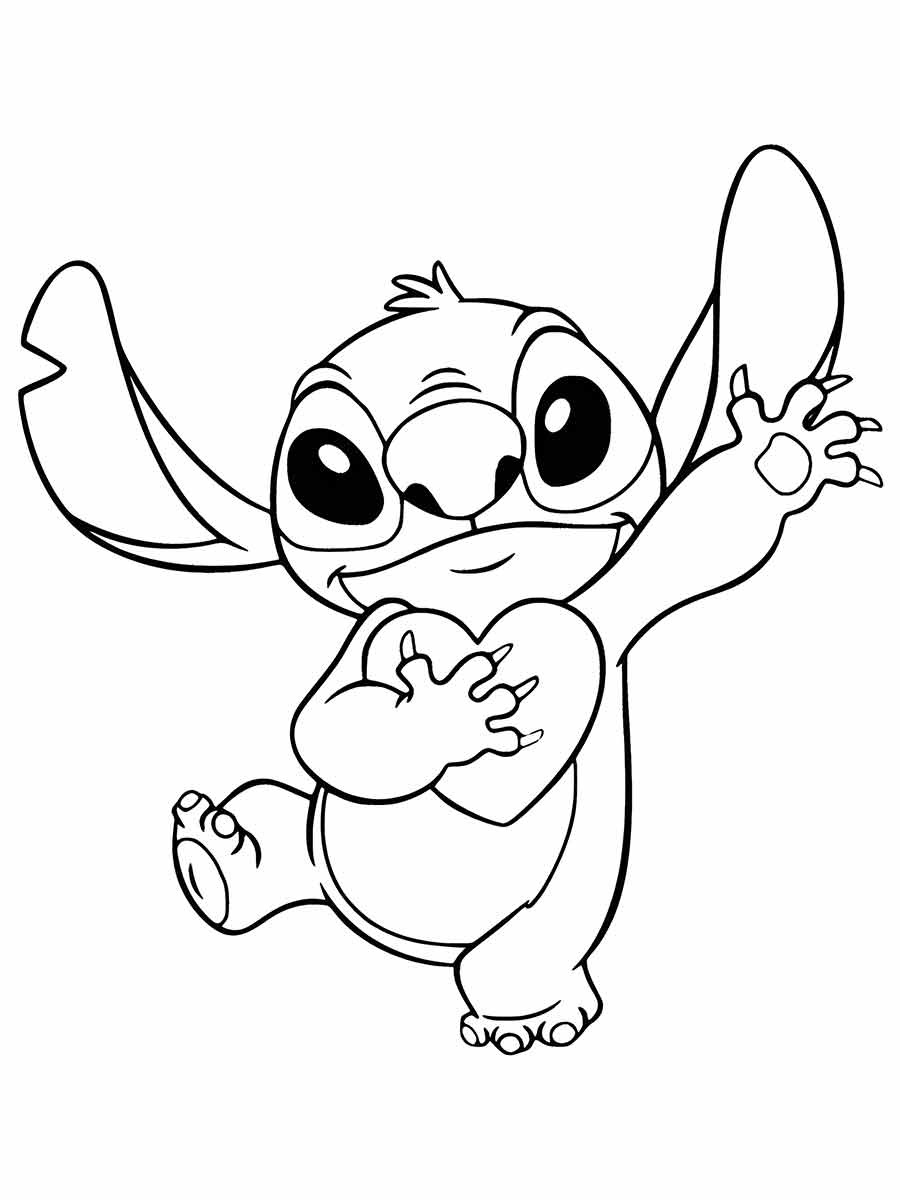 lilo stitch para colorir 26