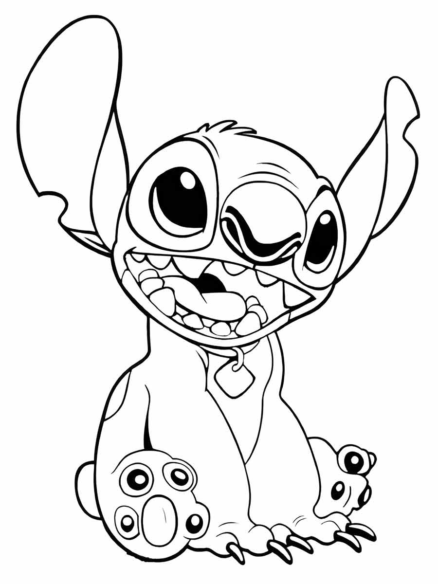 lilo stitch para colorir 29