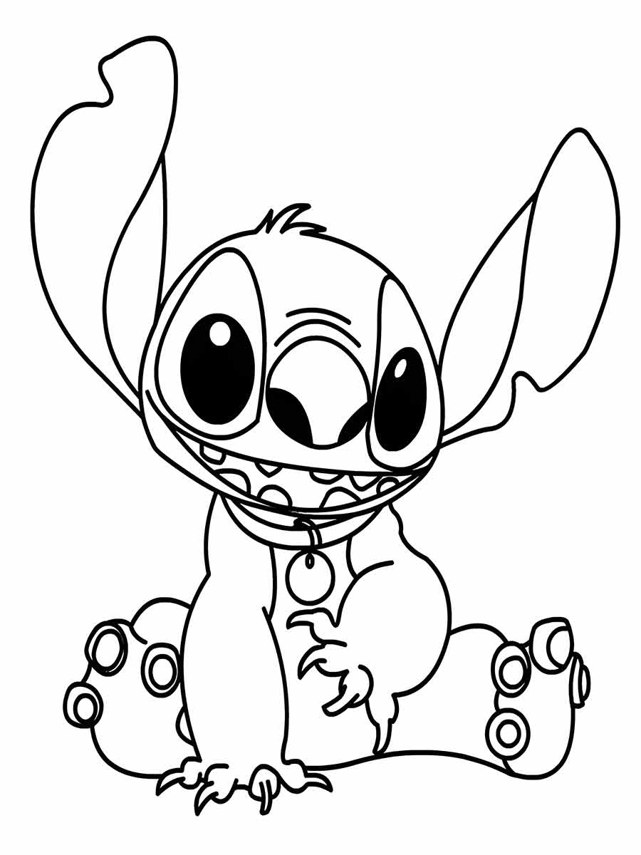 lilo stitch para colorir 30