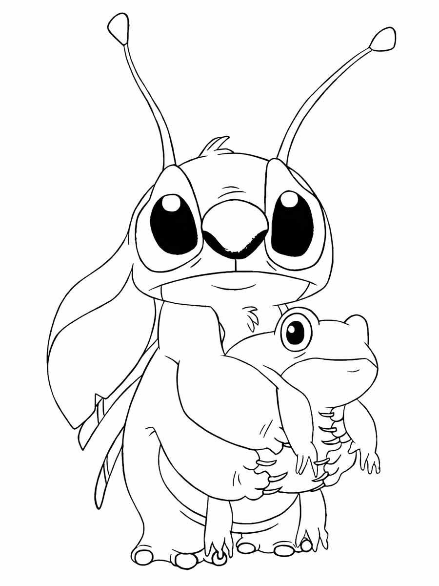 lilo stitch para colorir 33