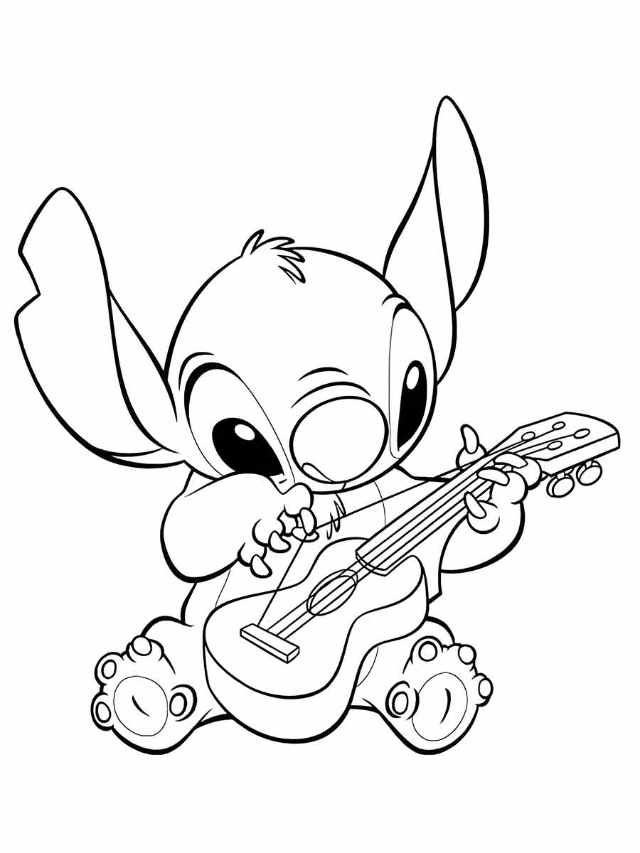 lilo stitch para colorir 38