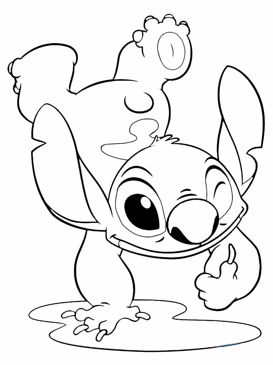 lilo stitch para colorir 39