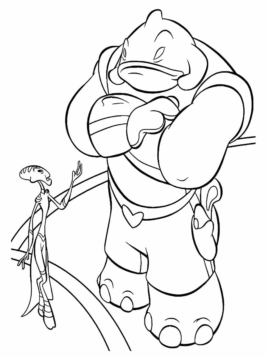 lilo stitch para colorir 40