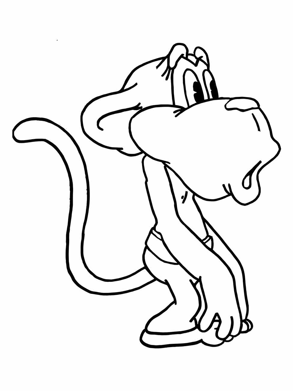 macaco para colorir 28