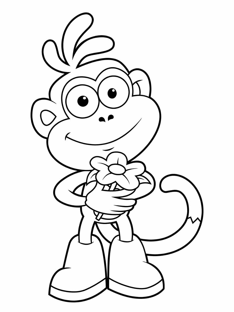 macaco para colorir 39