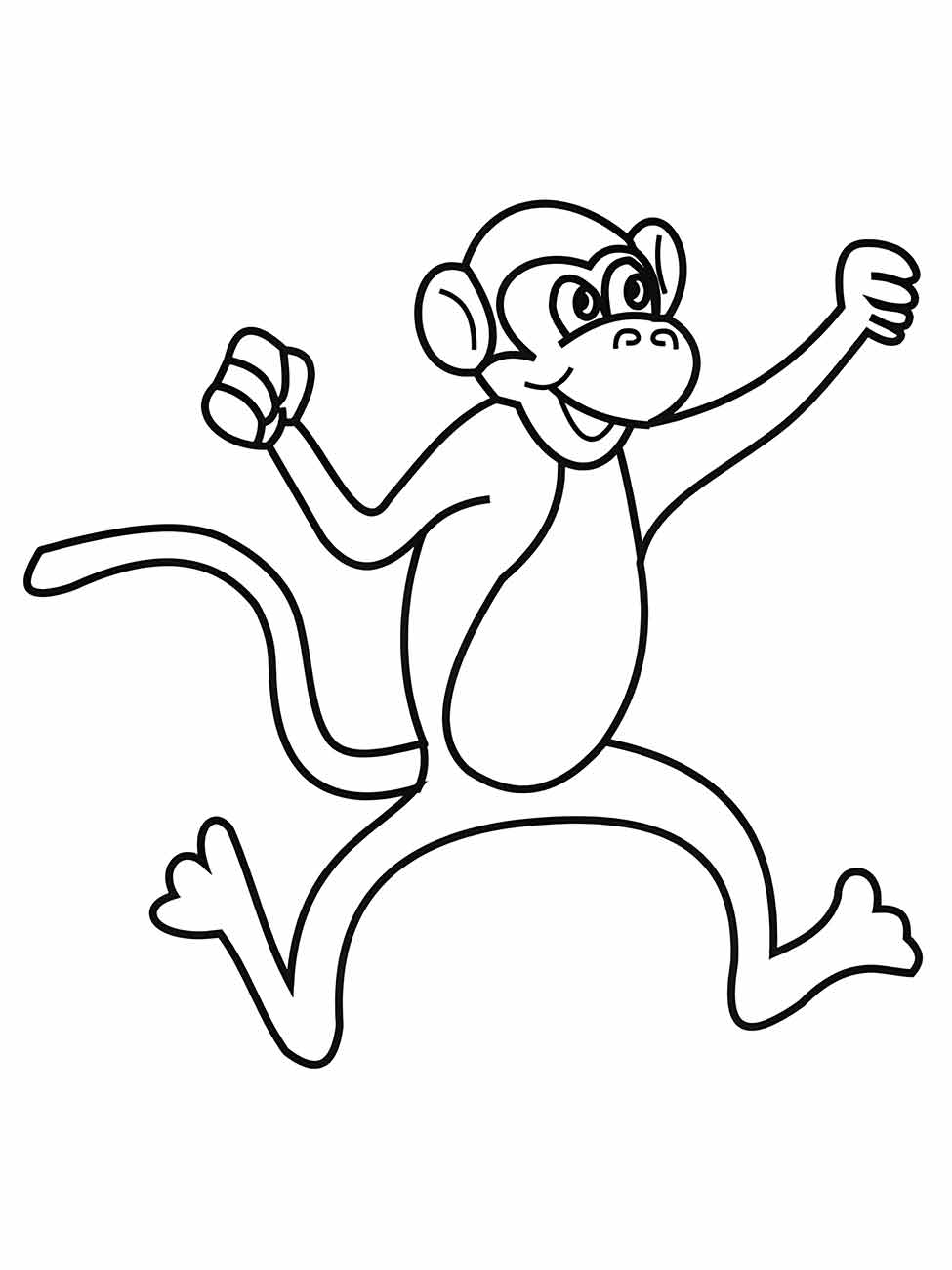 macaco para colorir 51