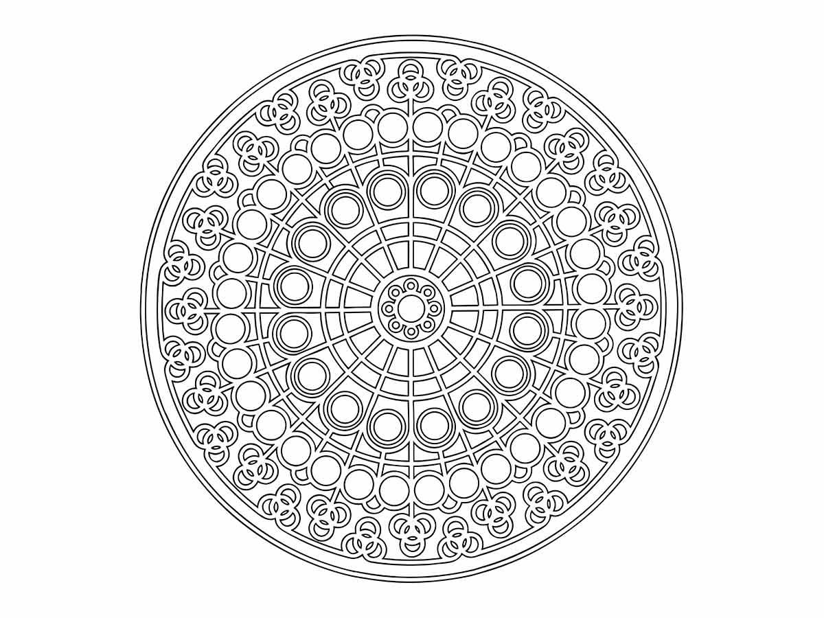 mandala para colorir 10