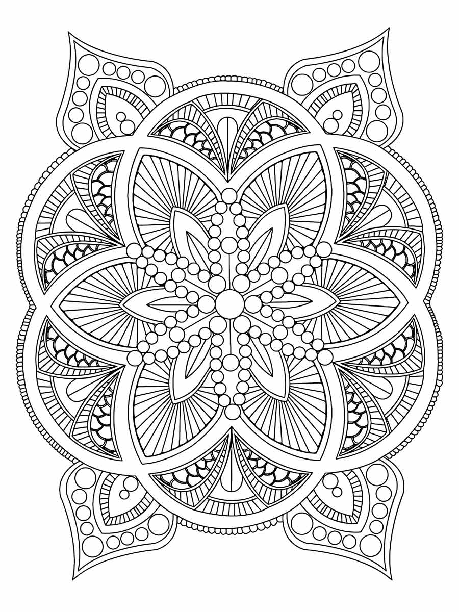 mandala para colorir 11