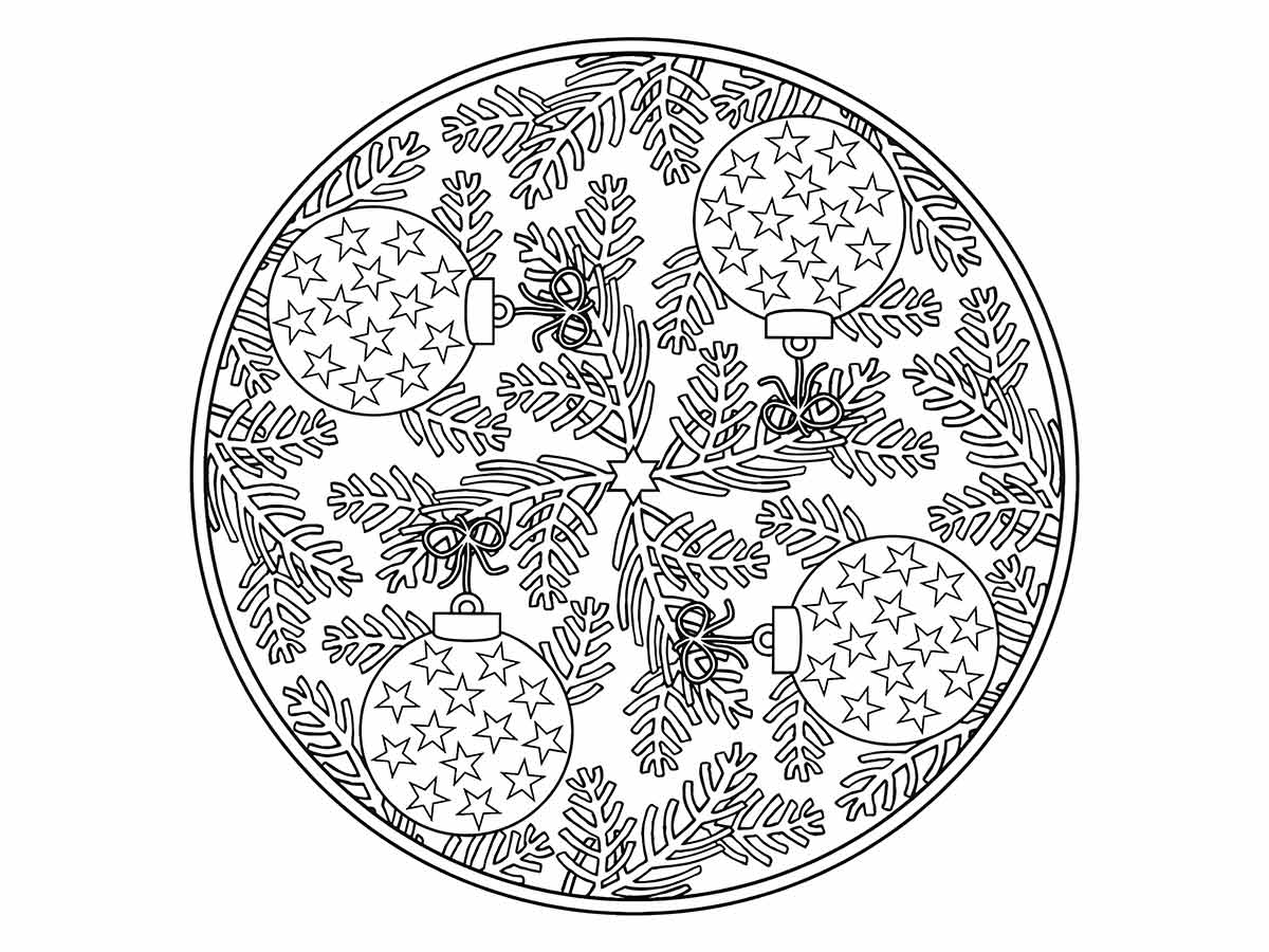 mandala para colorir 4