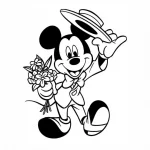 mickey para colorir 10