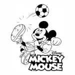 mickey para colorir 13